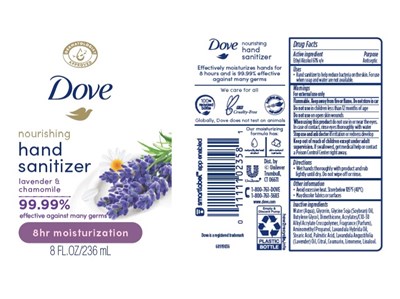 Dove Hand Sanitizer Lavender (Dove Hand Sanitizer Lavender)